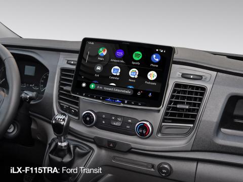 iLX-F115TRA-for-Ford-Transit-Android-Auto-Menu