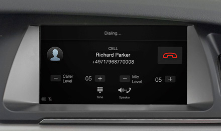 Audi A4 - Built-in Bluetooth® Technology - X703D-A4