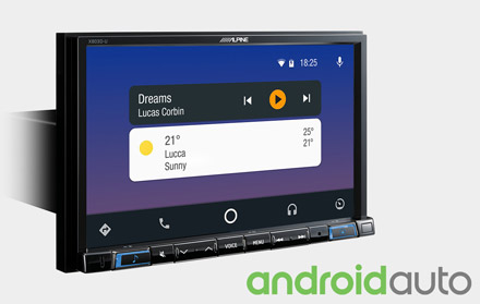 Works with Android Auto - X803D-A3