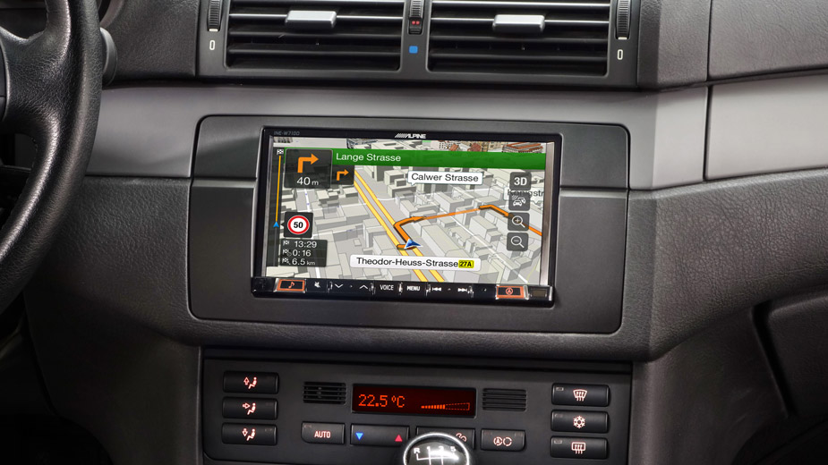 Integrated Navigation in your BMW 3 E46 - INE-W720E46
