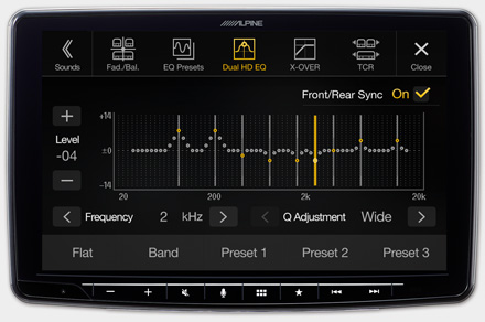 iLX-F903S907 - High-end Sound Tuning Options