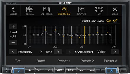 Mercedes ML/GL - High-end Sound Tuning Options  - INE-W720ML